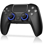 NBCP For PS4 Wireless Controller, Compatible With PS4/PS3/PC/iOS/Android,Six-Axis Gyroscope, Dual...