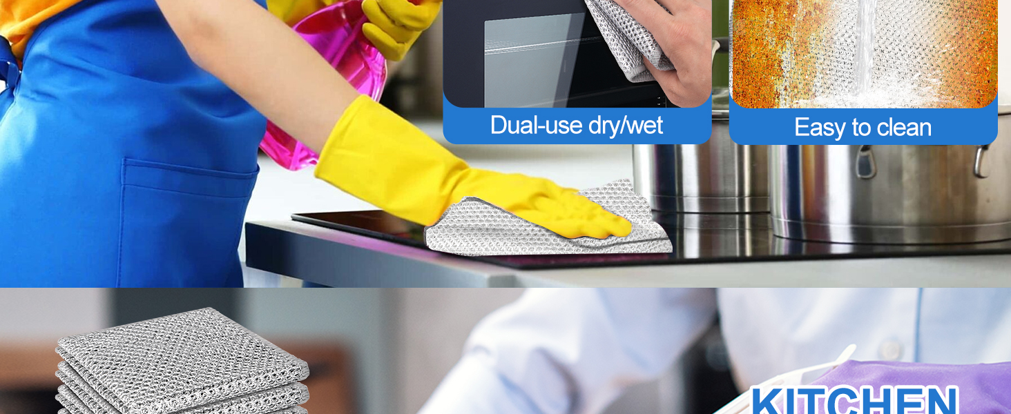 Multipurpose Wire Dishwashing Rag