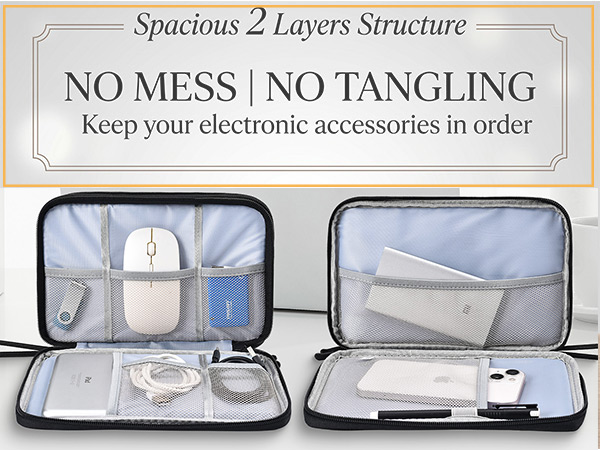 electronics travel organizer