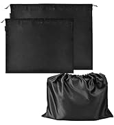 2 Pack Dust Bags for Handbags Silk Dust Cover Bag for Handbags Purses Shoes, Dustproof Drawstring...