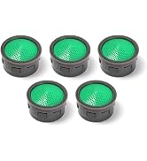 5Pcs Faucet Aerator, Female Thread Faucet Nozzle Replacement Parts Adapter Filter Bubbler Spout, ...