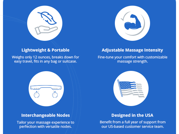 accu massage neck, bodyback accumassage, accumassage self massage tool