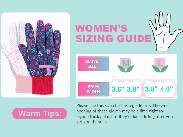 women's gardening gloves