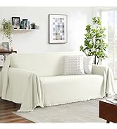 TAOCOCO Couch Cover Blanket Sectional Sofa Covers Thick Chenille Couch Covers for 3 Cushion Couch...