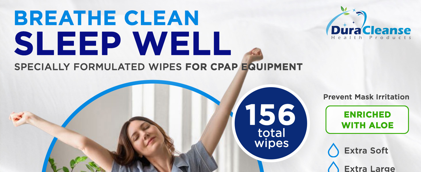 Duracleanse CPAP Wipes