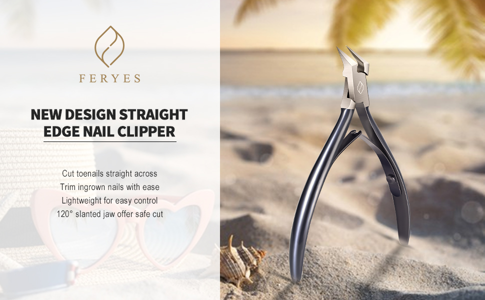 new design straight edge nail clippers for thick nail
