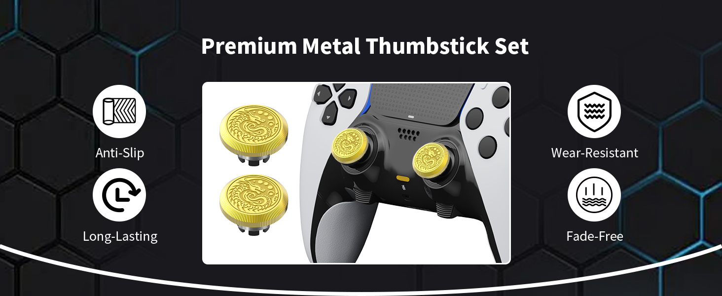 Metal Thumbsticks for PS5 Edge Controller