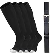Youper Youth Elite Baseball Socks & Belt Combo (2 Pairs of Socks & 1 Belt)