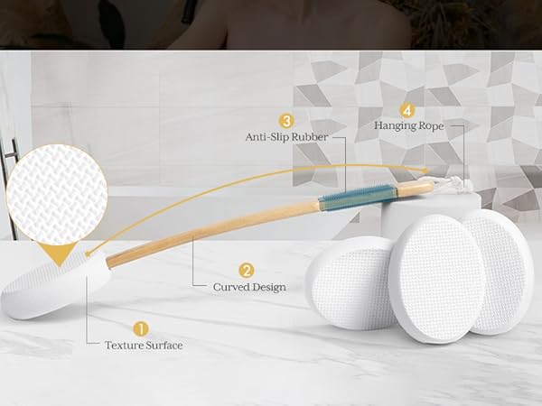AmazerBath Lotion Applicator for Back