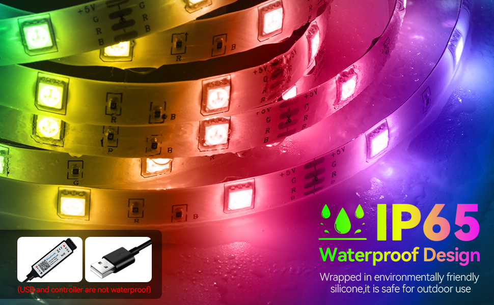 IP 65 waterproof led strip lights