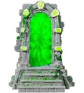 Wowagoga Glowing Portal,Resin Light Up Prop for Tabletop War Games, Dungeons & Dragons and War Ga...