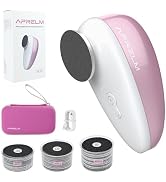 APRELM Rechargeable Electric Foot Callus Remover with 3-Sizes 120Pcs Sandpapers, Professional 100...