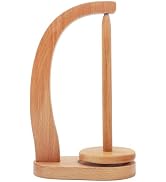Sthmeyue Yarn Holder for Crocheting, Beech Yarn Spinner: Effortless Rotation Achieved Through Mag...