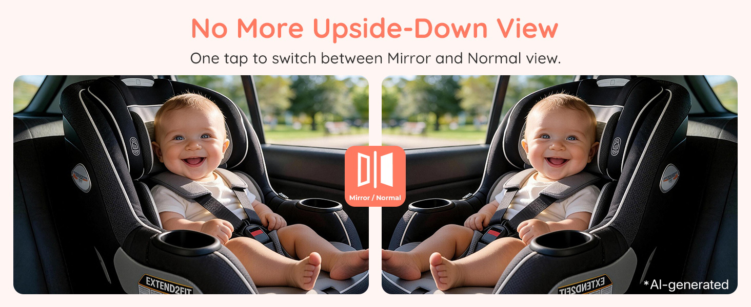 babyvue dual baby car camera