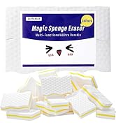 Magic Sponge Eraser, Extra Durable 24 Pack Convex Point Melamine Sponge Pads, Multi-Functional Pr...
