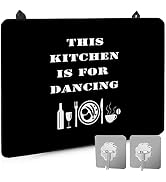 Stove Covers, Extra Large Stove Top Cover for electric, Thick Rubber Mat for Kitche Desktop Black...