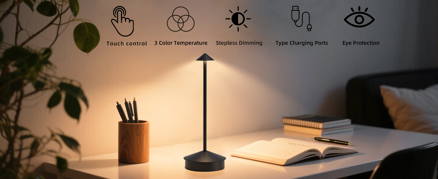 cordless table lamp