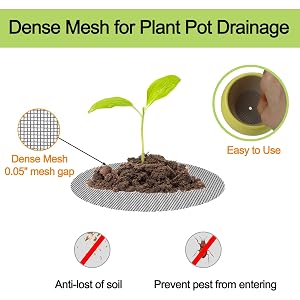 Drainage Mesh for Plant Pot hole