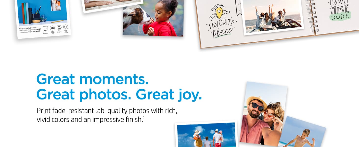 high-quality photo printing fade-resistant vivid colors
