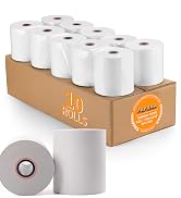 3 1/8'' x 230ft Thermal Paper Receipt Rolls, PAPRMA Thermal POS Paper Cash Register Paper Rolls f...