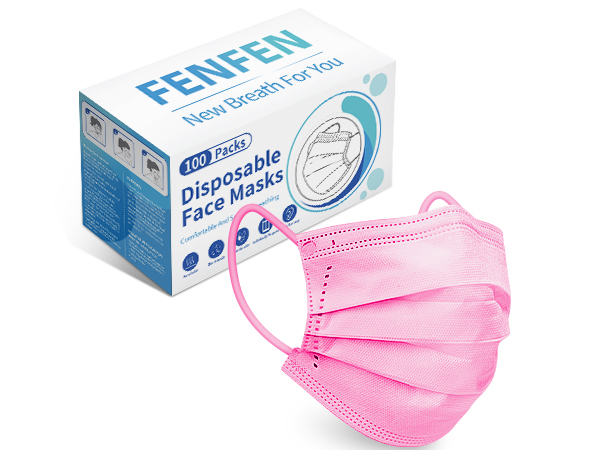 Pink Masks Disposable,pink face masks.face masks,masks,masks disposable