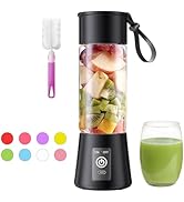 Cordless Portable Personal Size Blender - 2026 Upgraded New Blender for Shakes and Smoothies with...