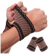Copper Wrist Compression Sleeves