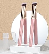 concealer brush under eye with travel cap
