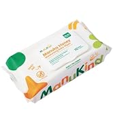 ManuKind Manuka Honey Infused Baby Wipes, Ultra Gentle, 100% Bamboo Fiber, Soft Comfort for Sensi...