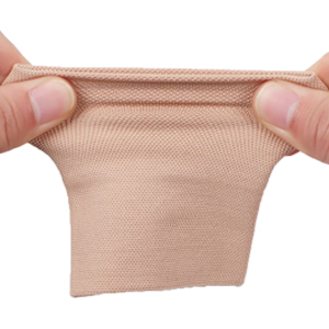 Highly elastic compression support