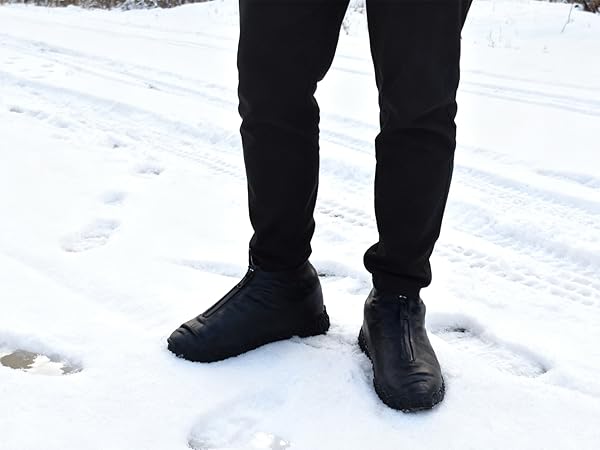Our shoe covers can be used as ugg boot covers in winter.