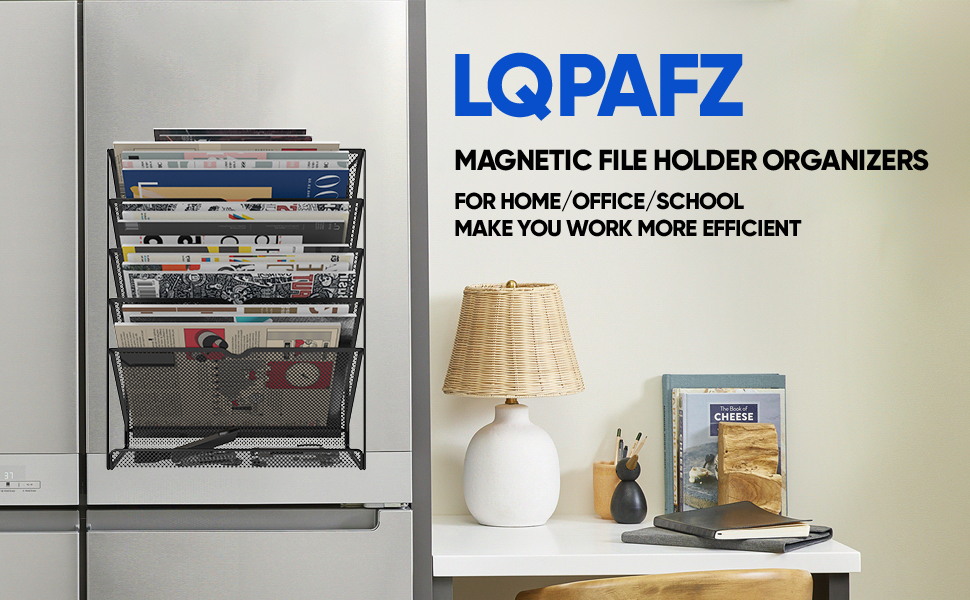 6-Tier Magnetic File Holder