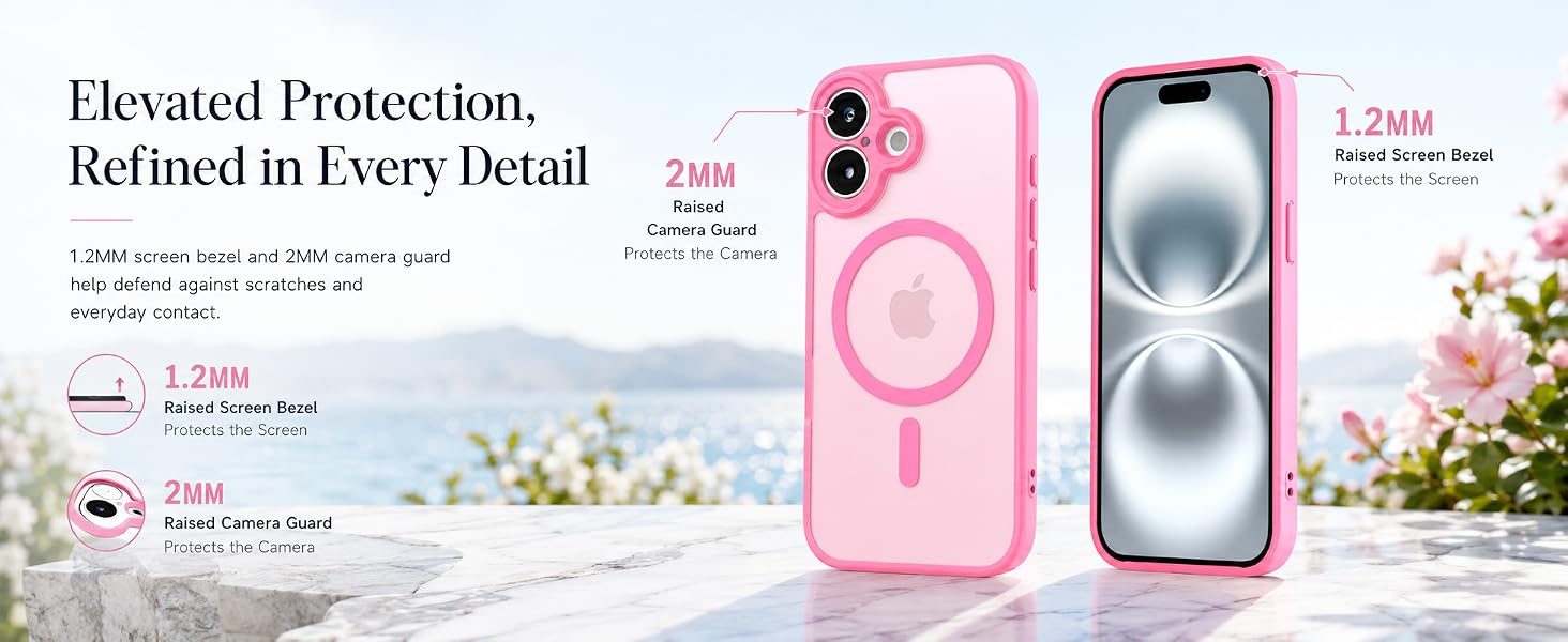 iphone 16 phone case hote pink