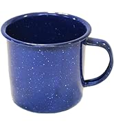 Alpine Mountain Gear 12 oz. Enamel Coffee Mug for Camping/Hiking, Durable Enamel Dishware, by Cad...