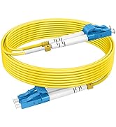 RamboCables 3m(10ft) OS2 LC LC Fiber Patch Cables Single Mode, Options 0.2m~122m, LC to LC Fiber ...