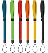 AMUU Wrist Lanyard Strap String 6 pack flashlight lanyards for USB Keys lanyard Cameras Keychain ...