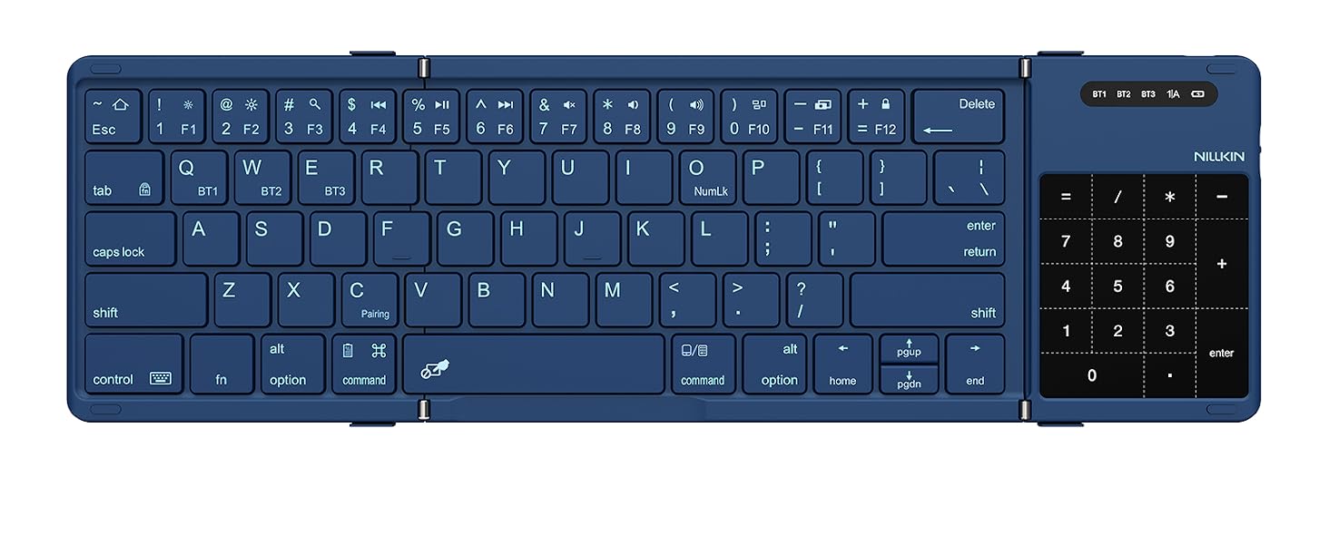 nillkin travel keyboard blue