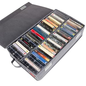 Upgrades Cassette Tape Storage