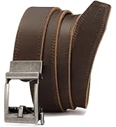 CHAOREN Leather Ratchet Belt Men - Mens Belts Casual Accessories for Every Occasion (35mm)