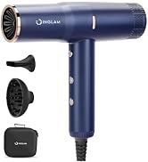Diffuser Hair Dryer, IG INGLAM Professional Blow Dryer 110,000 RPM High Speed Brushless Motor Neg...