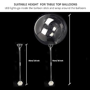 height of stand