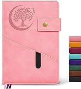 PAIBAS Lined Journal Notebook for Men, A5 Leather Journals for Writing Women, Hardcover Notebooks...