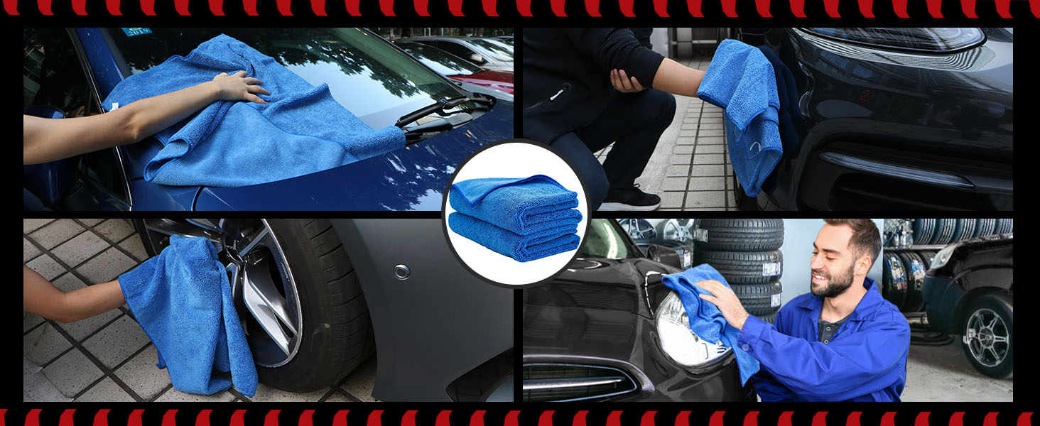 Microfiber Cleaning Cloth for Car