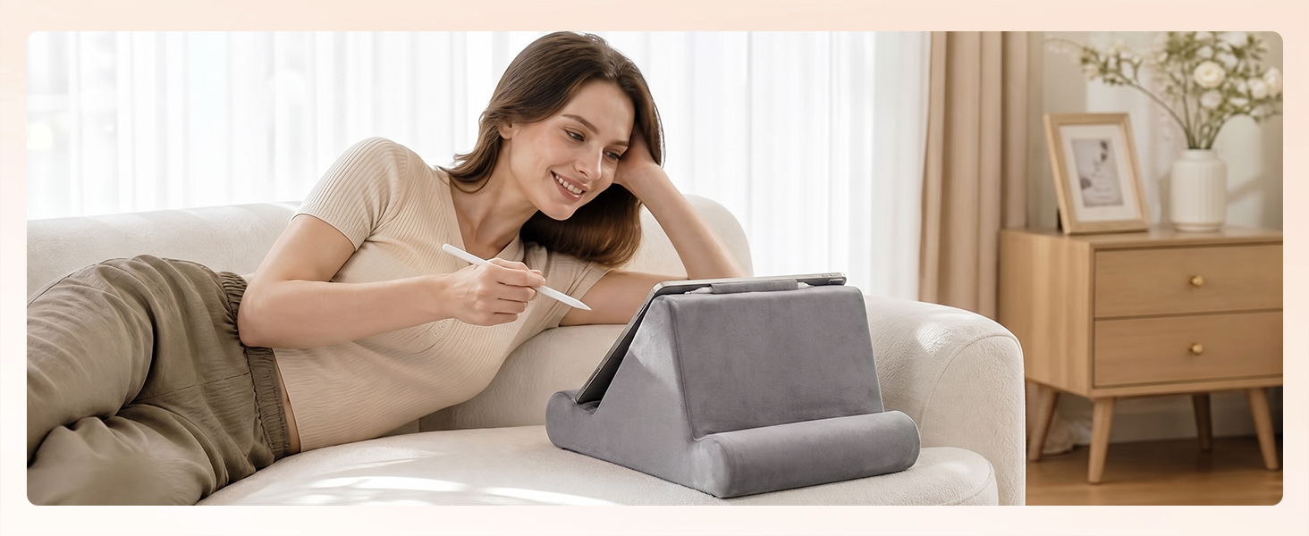 ipad pillow stand