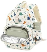 LOIDOU Kids Backpack for Boys, 12 Inch Mini Bookbag with Insulated Pocket | Toddler Preschool Day...