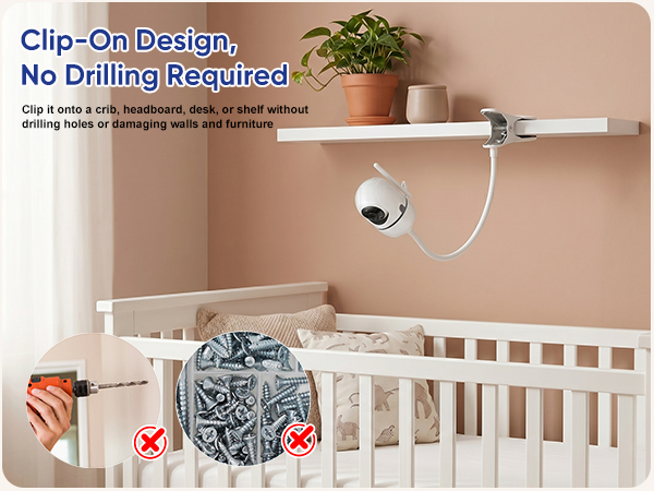baby monitor holder