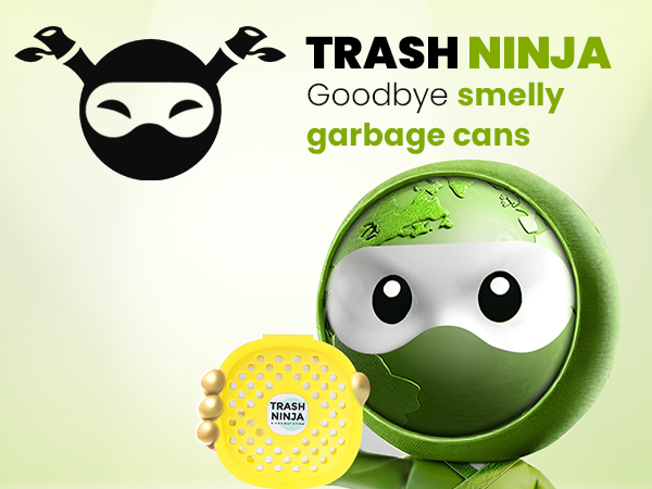 Trash Ninja Goodbye Smelly Garbage Cans