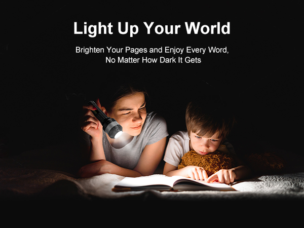High-Lumen LED Flashlight for Emergency