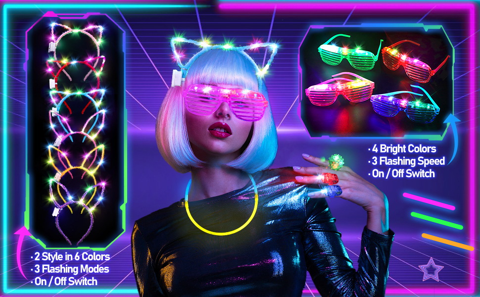 glow party accessories