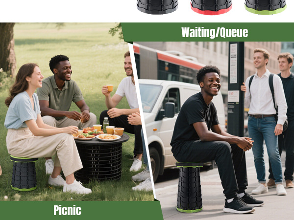 Portable Collapsible Stool Retractable Stool for Fishing